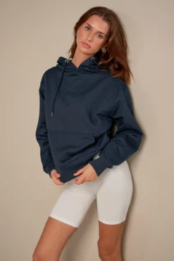 Heavy Hoodie - Heather Navy