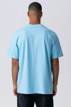 Heavy Oversized T-shirt - Baltic Blue