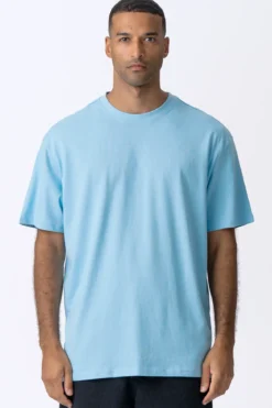Heavy Oversized T-shirt - Baltic Blue