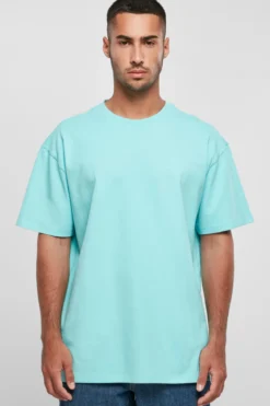 Heavy Oversized T-shirt - Beryl Blue