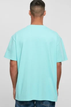 Heavy Oversized T-shirt - Beryl Blue