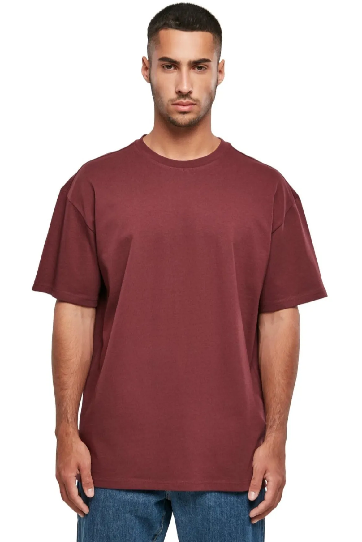Heavy Oversized T-shirt - Cherry