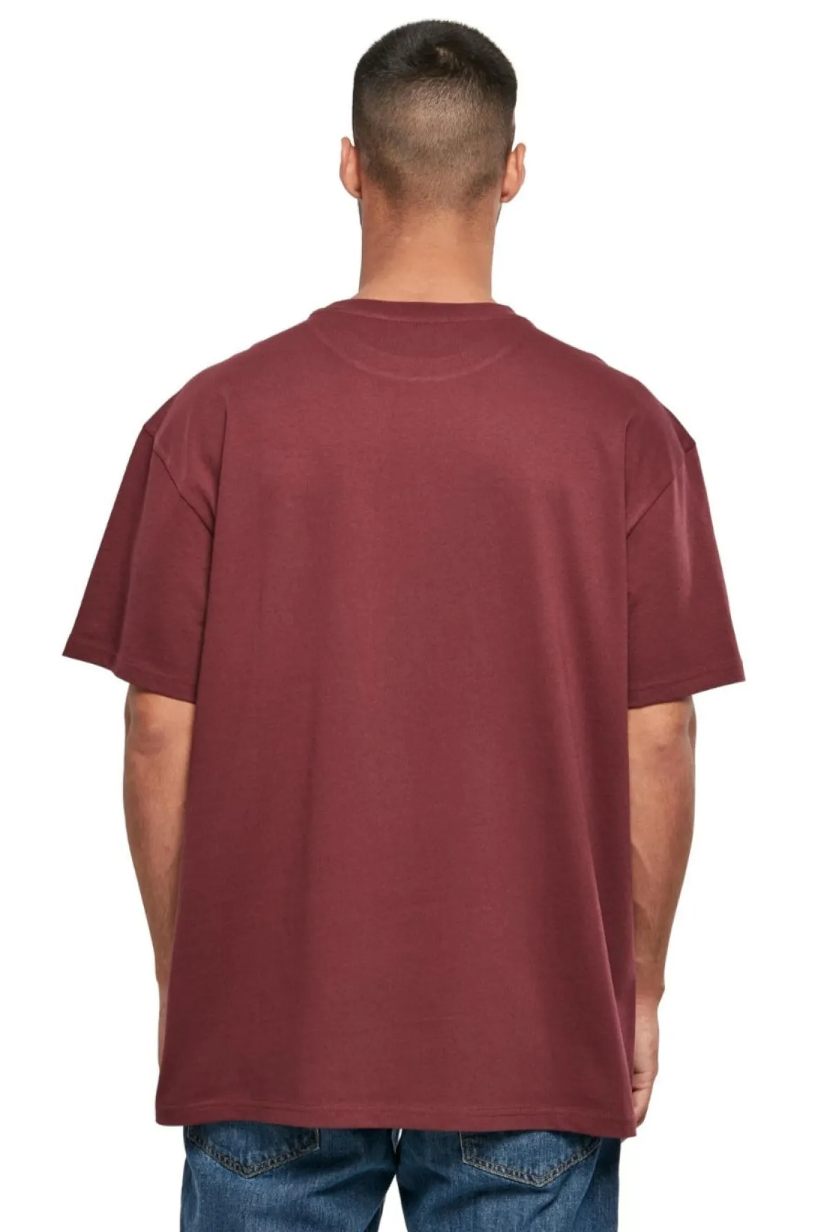 Heavy Oversized T-shirt - Cherry
