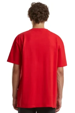 Heavy Oversized T-shirt - City Red