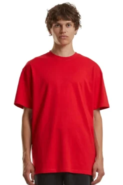 Heavy Oversized T-shirt - City Red