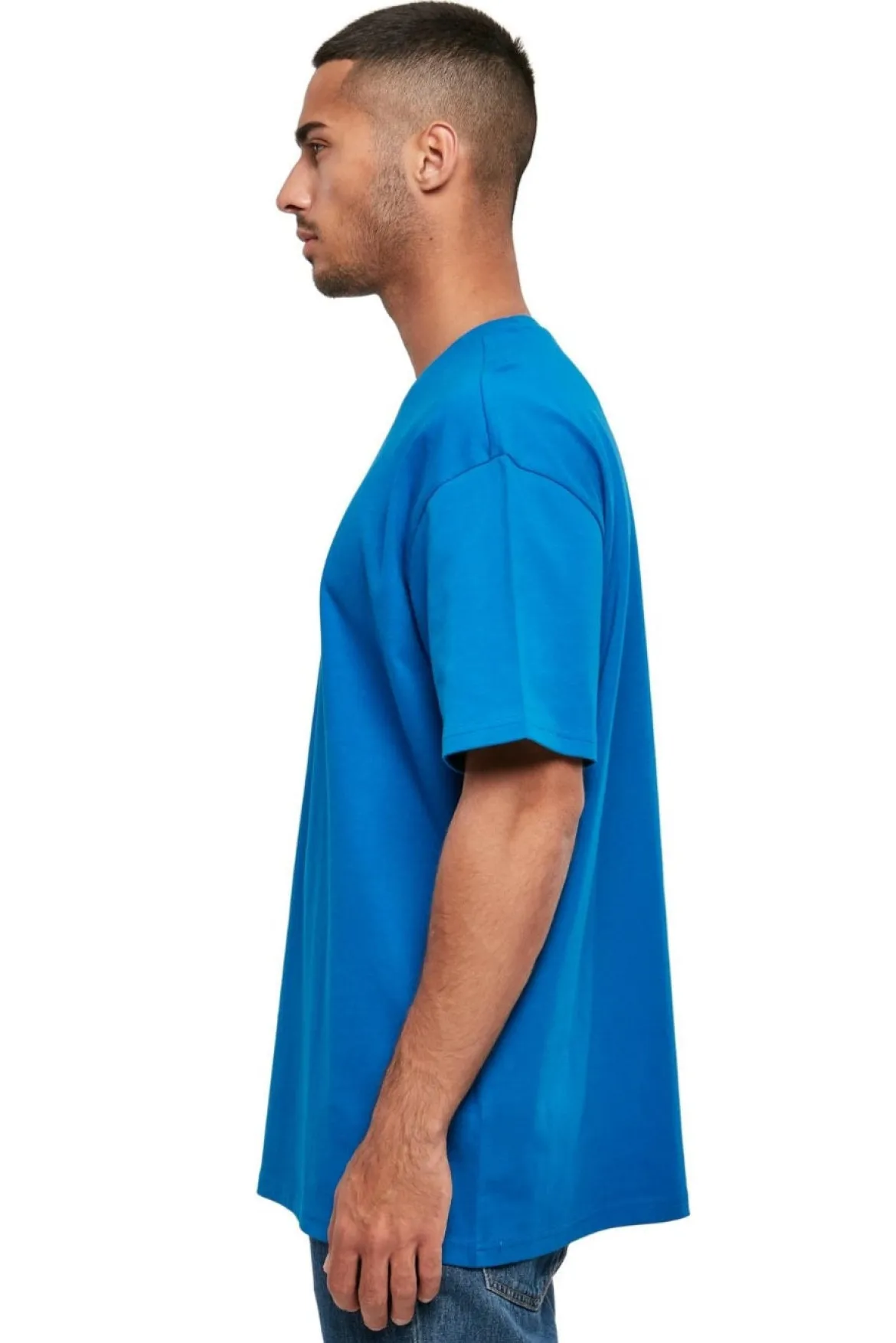 Heavy Oversized T-shirt - Cobalt Blue