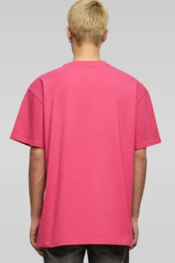 Heavy Oversized T-shirt - Hibiskus Pink