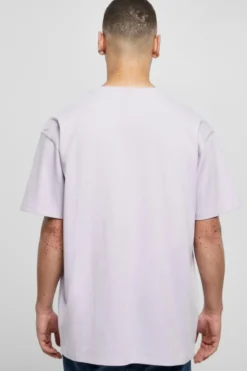 Heavy Oversized T-shirt - Lilla