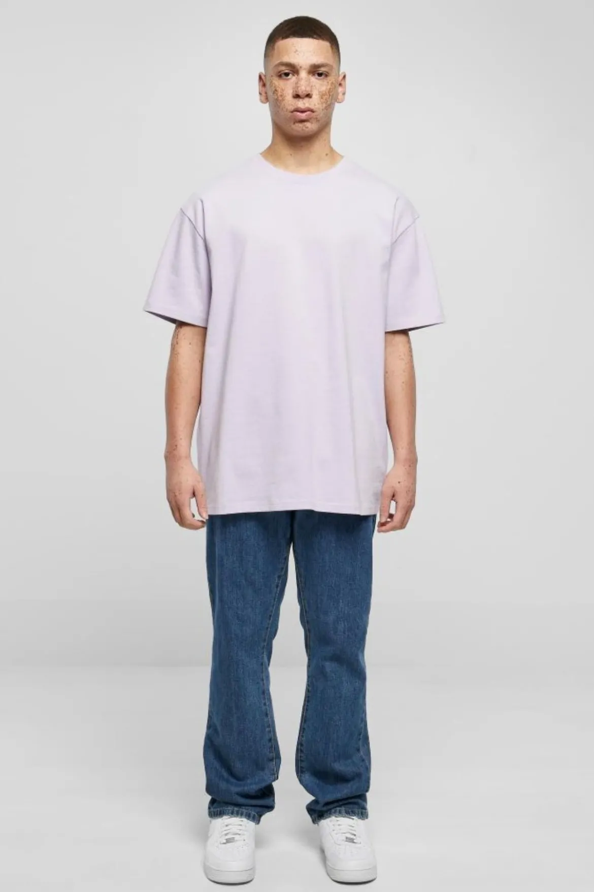 Heavy Oversized T-shirt - Lilla