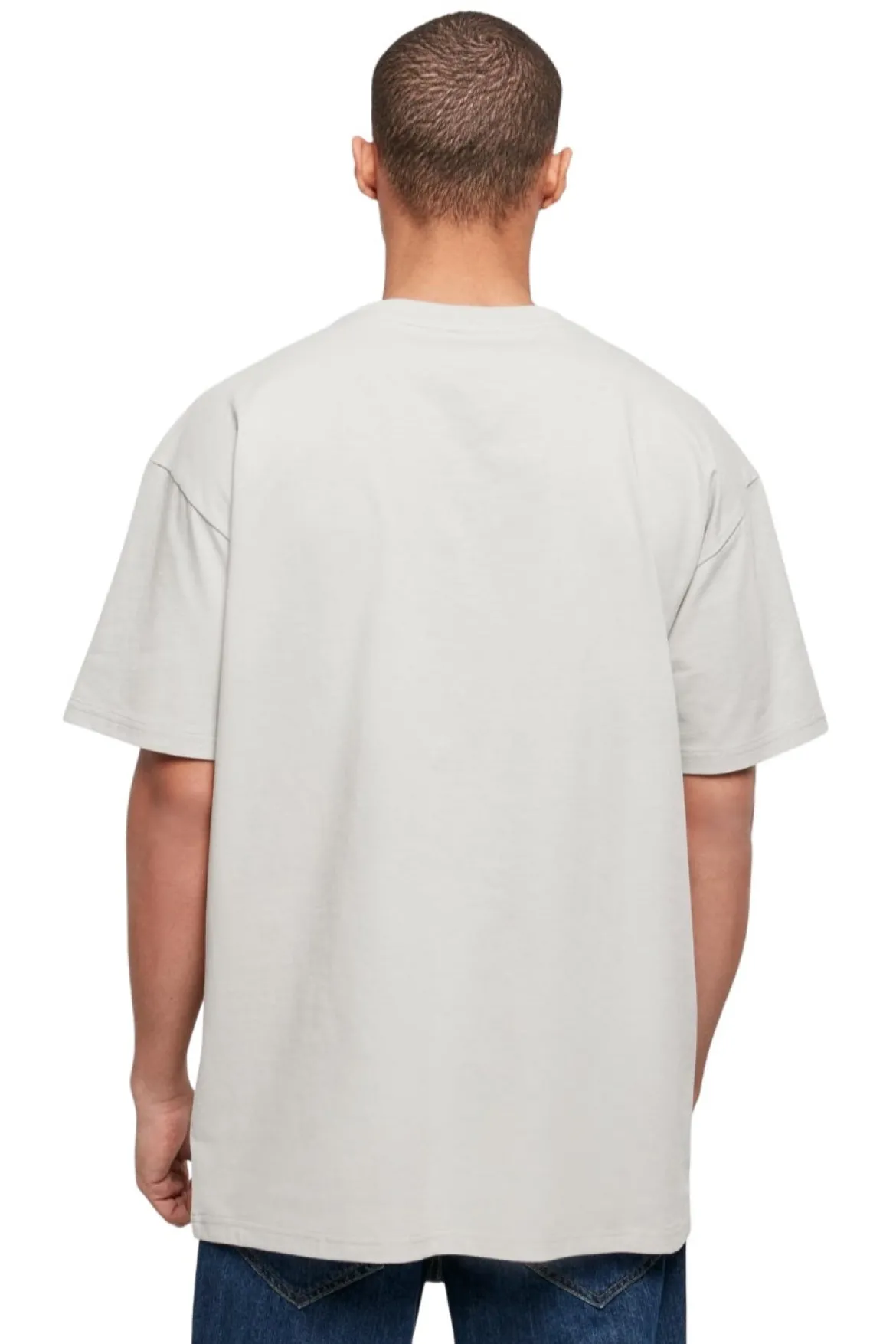 Heavy Oversized T-shirt - Lys Asfalt