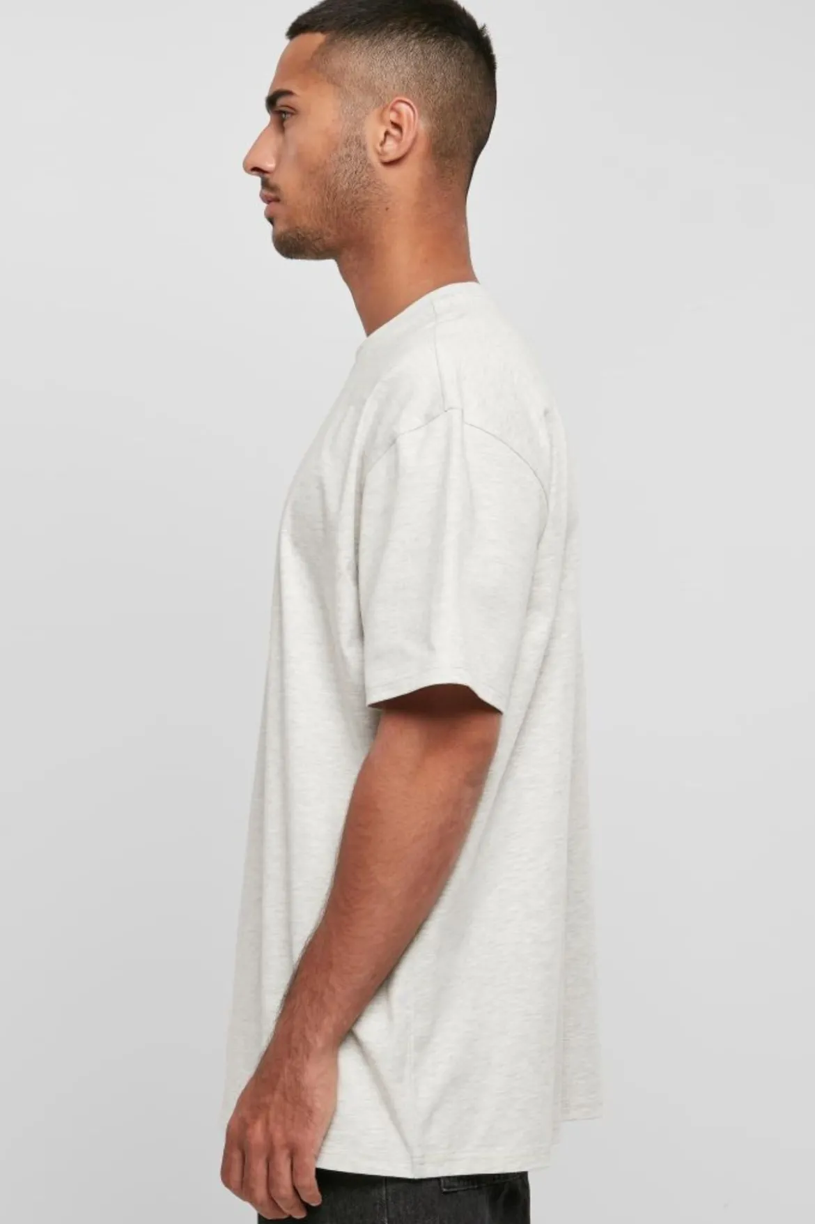 Heavy Oversized T-shirt - Lys Grå