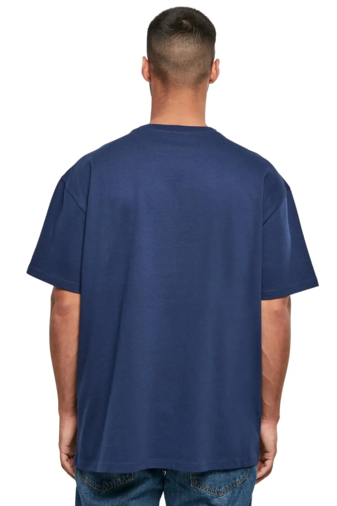 Heavy Oversized T-shirt - Mørkeblå