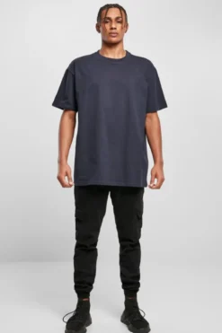 Heavy Oversized T-shirt - Navy