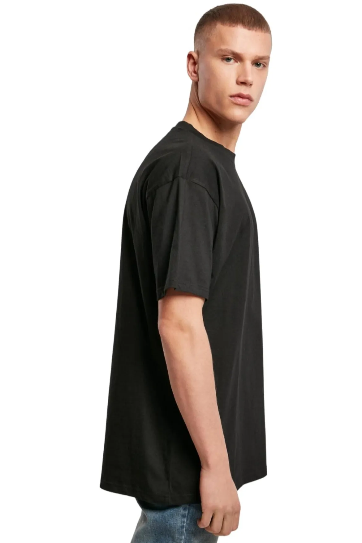Heavy Oversized T-shirt - Sort