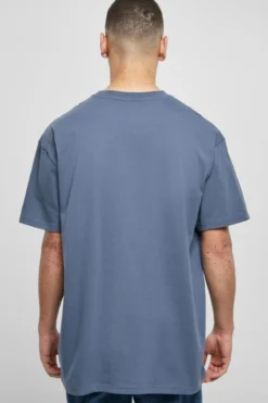 Heavy Oversized T-shirt - Vintage Blå