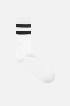 Heritage Tennis Socks 5-Pak - Hvid-Sort - Dame