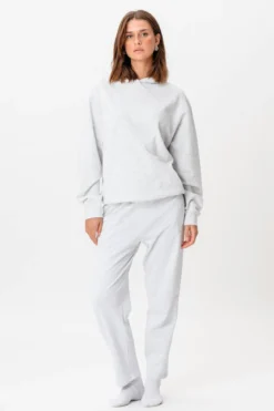 Hoodie Uden Snor - Grå