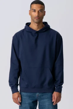 Hoodie uden snor - Navy