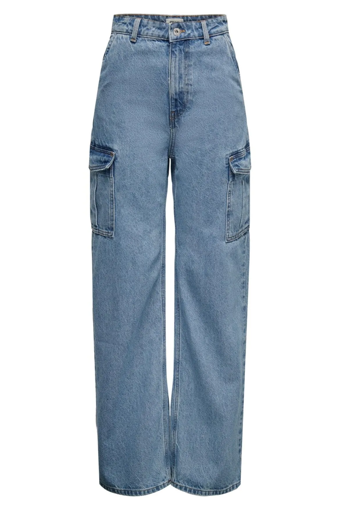 Hope High Waist Denim Jeans - Dark Blue Denim