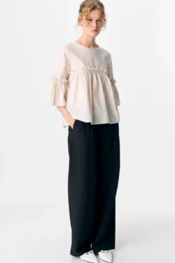 Hope Neck Top - Hvid Sand