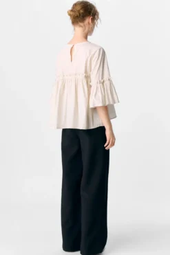 Hope Neck Top - Hvid Sand