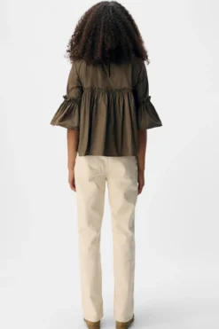 Hope Neck Top - Morel