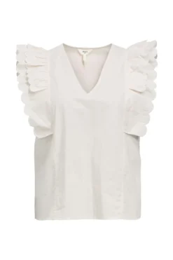 Hope Papaya Nour S/S Top - Sandhvid