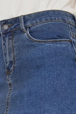 Hot Seven Nederdel - Blue Denim