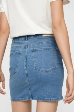 Hot Seven Nederdel - Lys Blå Denim