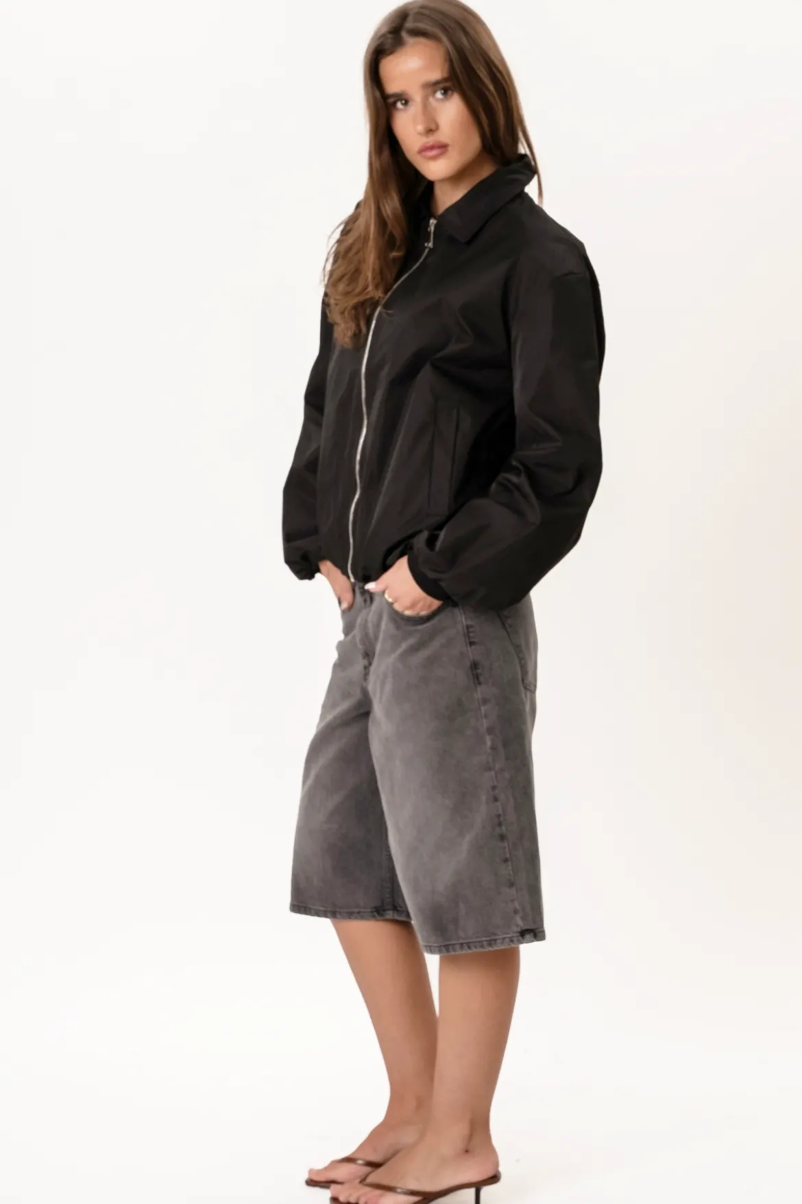 Ines Short Jacket - Sort