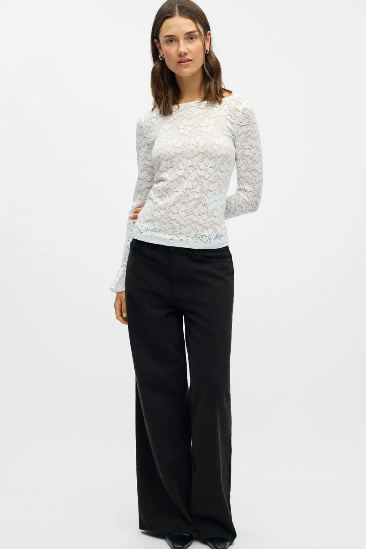 Ines Sli Top - Cloud Dancer