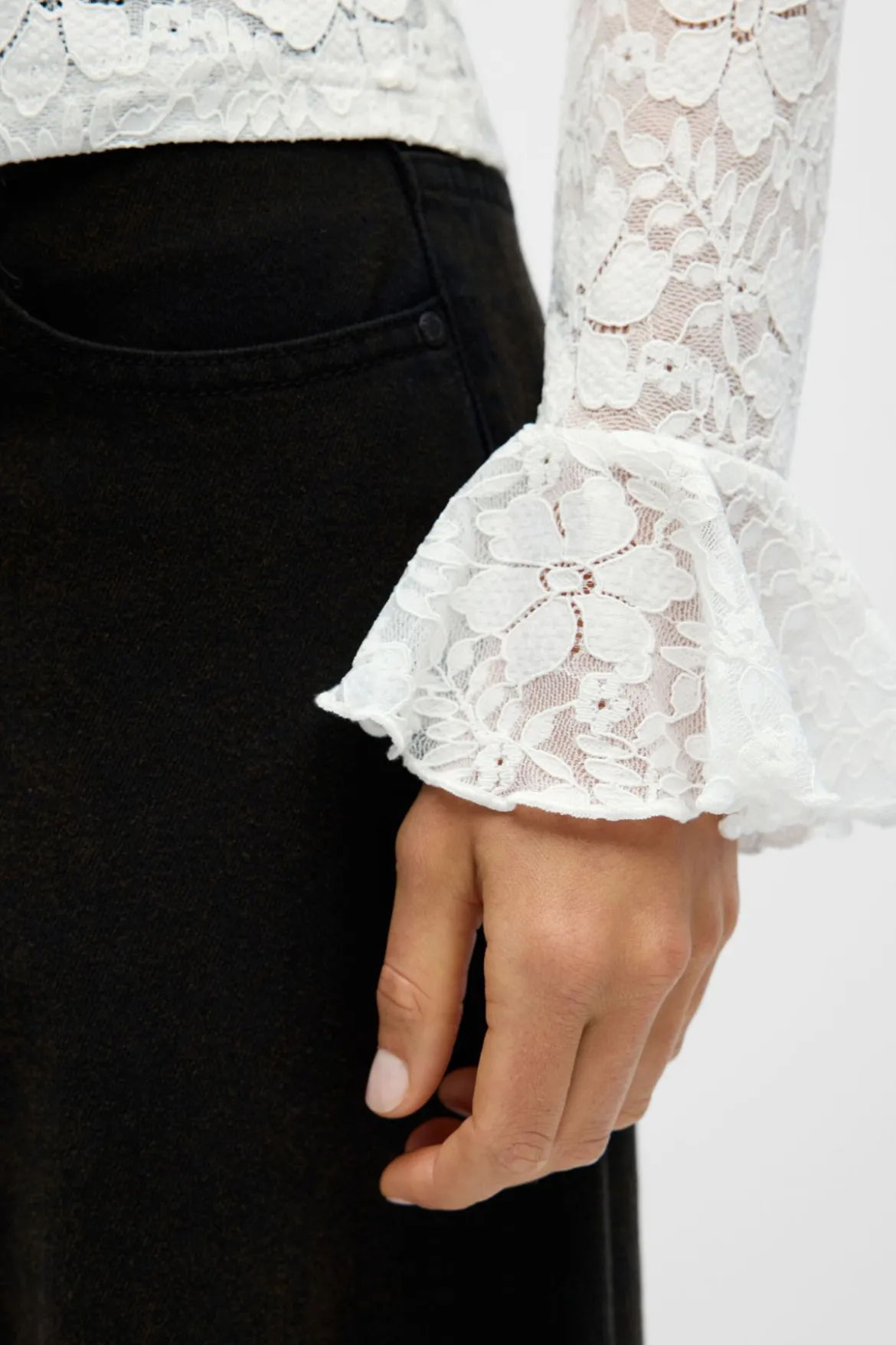 Ines Sli Top - Cloud Dancer