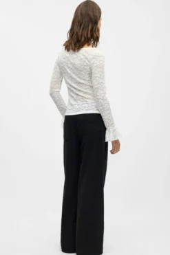 Ines Sli Top - Cloud Dancer