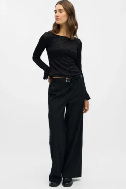 Ines Sli Top - Sort