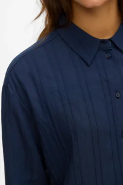 Irine Skjorte - Navy Blazer