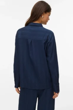 Irine Skjorte - Navy Blazer