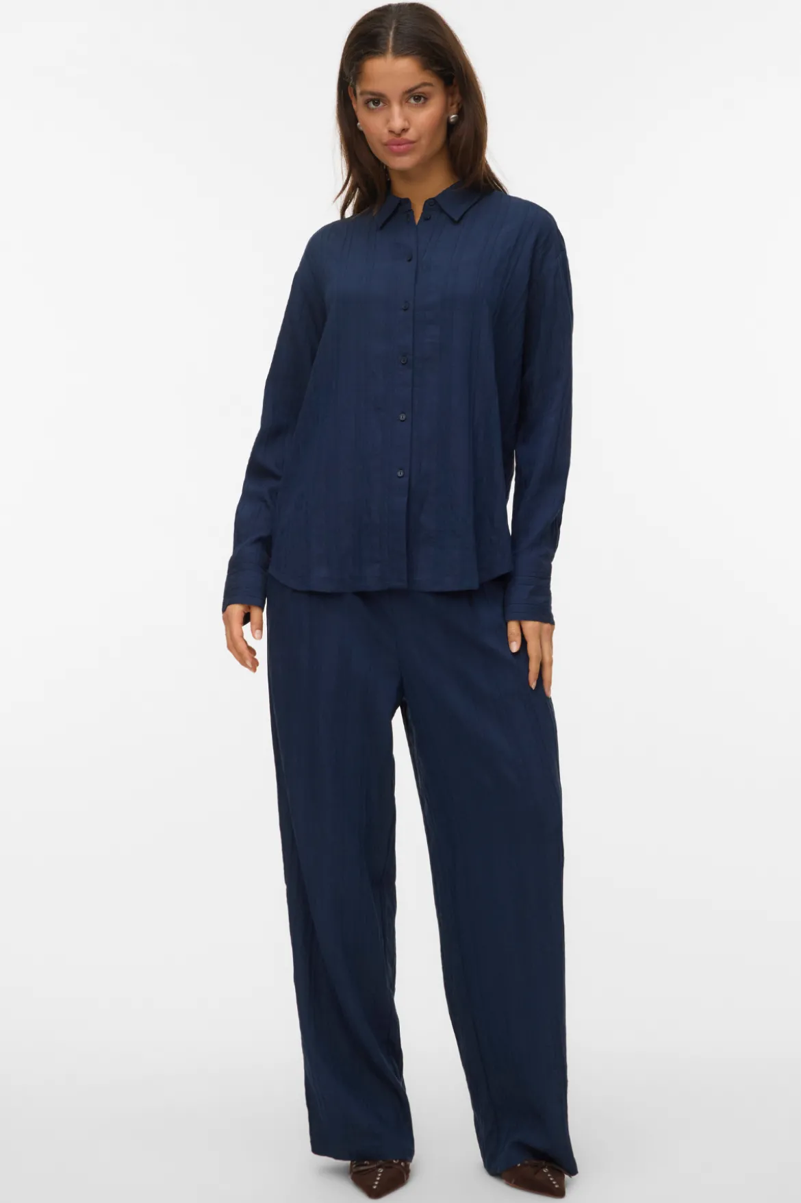 Irine Skjorte - Navy Blazer