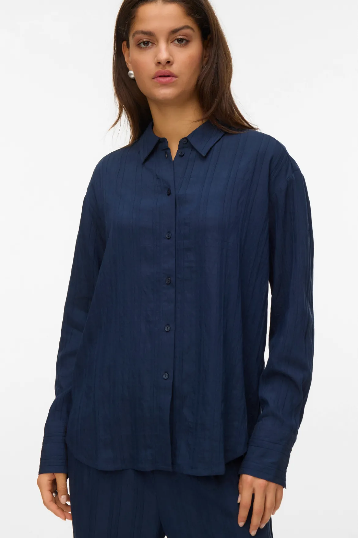 Irine Skjorte - Navy Blazer