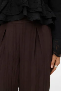 Irine Straight Pants - Chocolate Torte