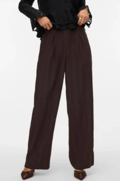 Irine Straight Pants - Chocolate Torte