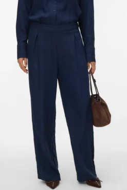 Irine Straight Pants - Navy Blazer