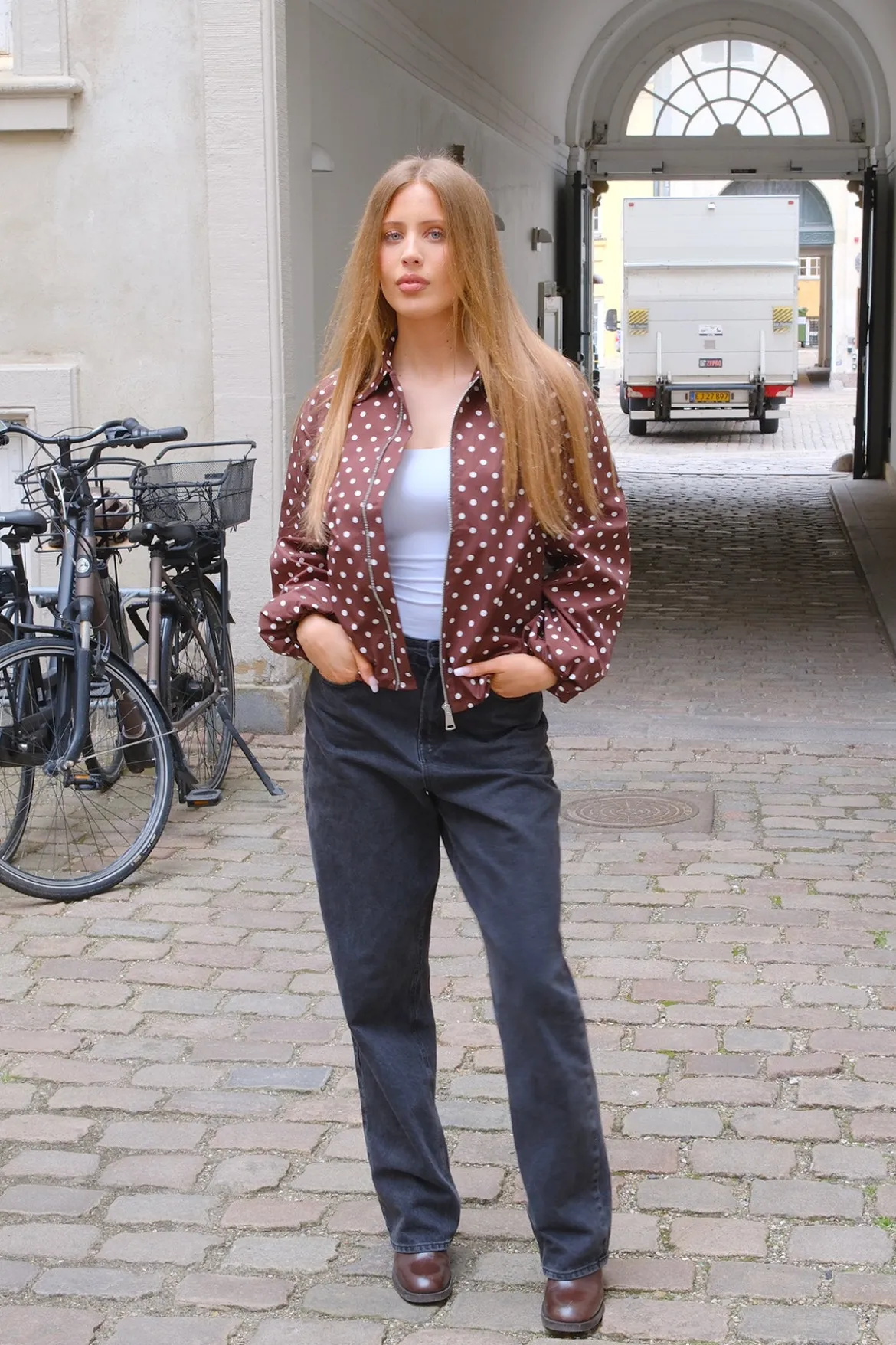 Isabel Jakke - Brun