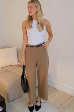 Isabel Loose Pants - Khaki
