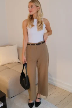 Isabel Loose Pants - Khaki