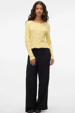Isa O-Neck Cardigan - Anise Flower