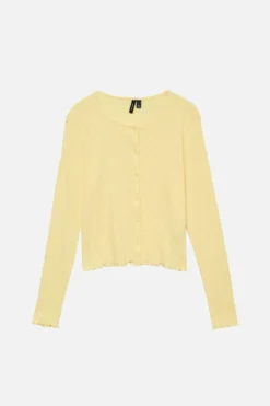 Isa O-Neck Cardigan - Anise Flower