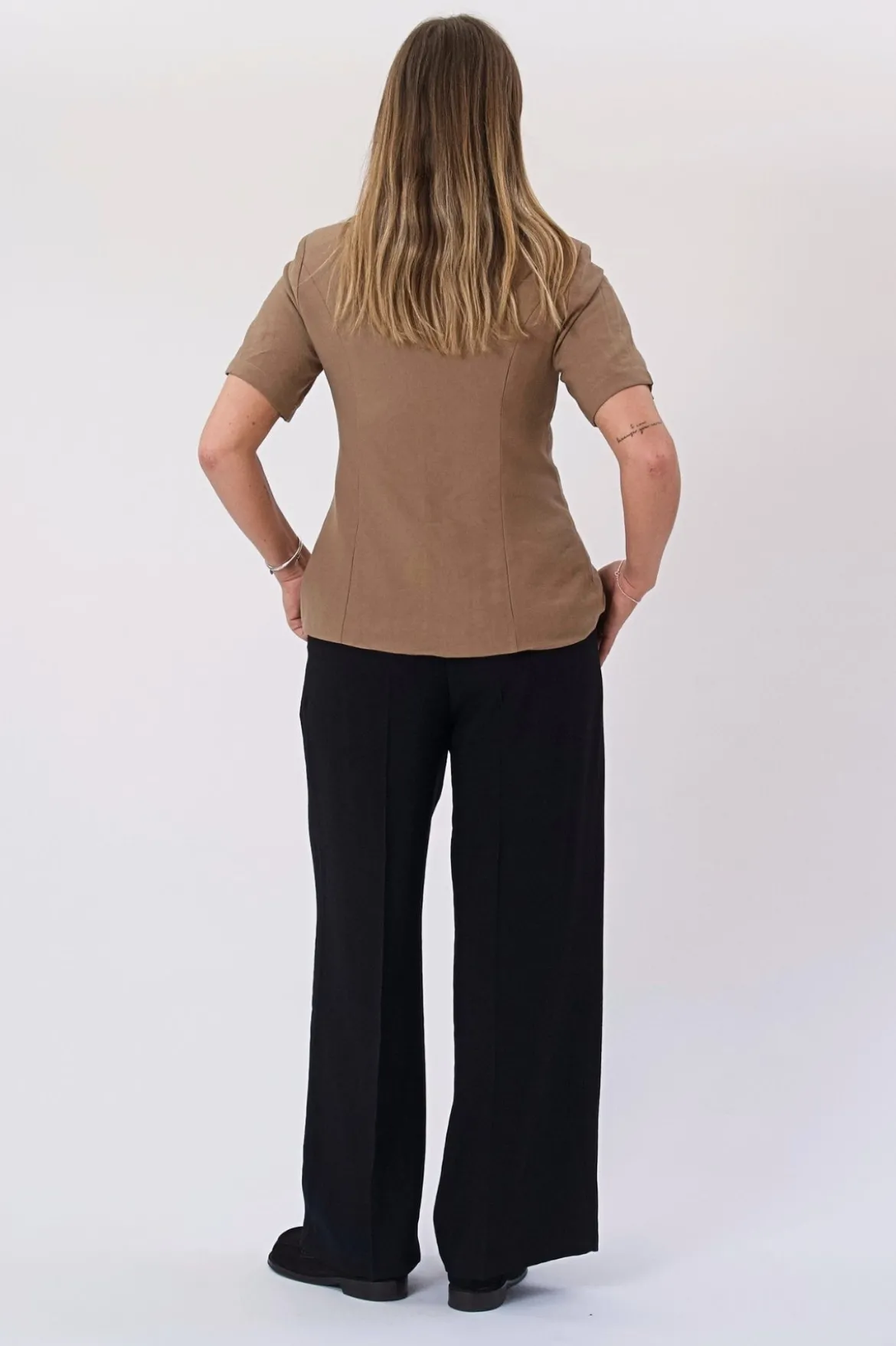 Isolde Blazer - Lysbrun