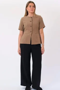 Isolde Blazer - Lysbrun