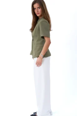 Isolde Blazer - Olive