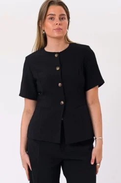 Isolde Blazer - Sort